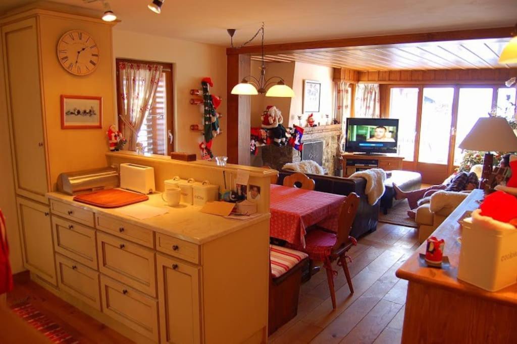 Ski-In, Chalet-Style Appt Central Verbier - 1 Min Walk To Lift Bagian luar foto