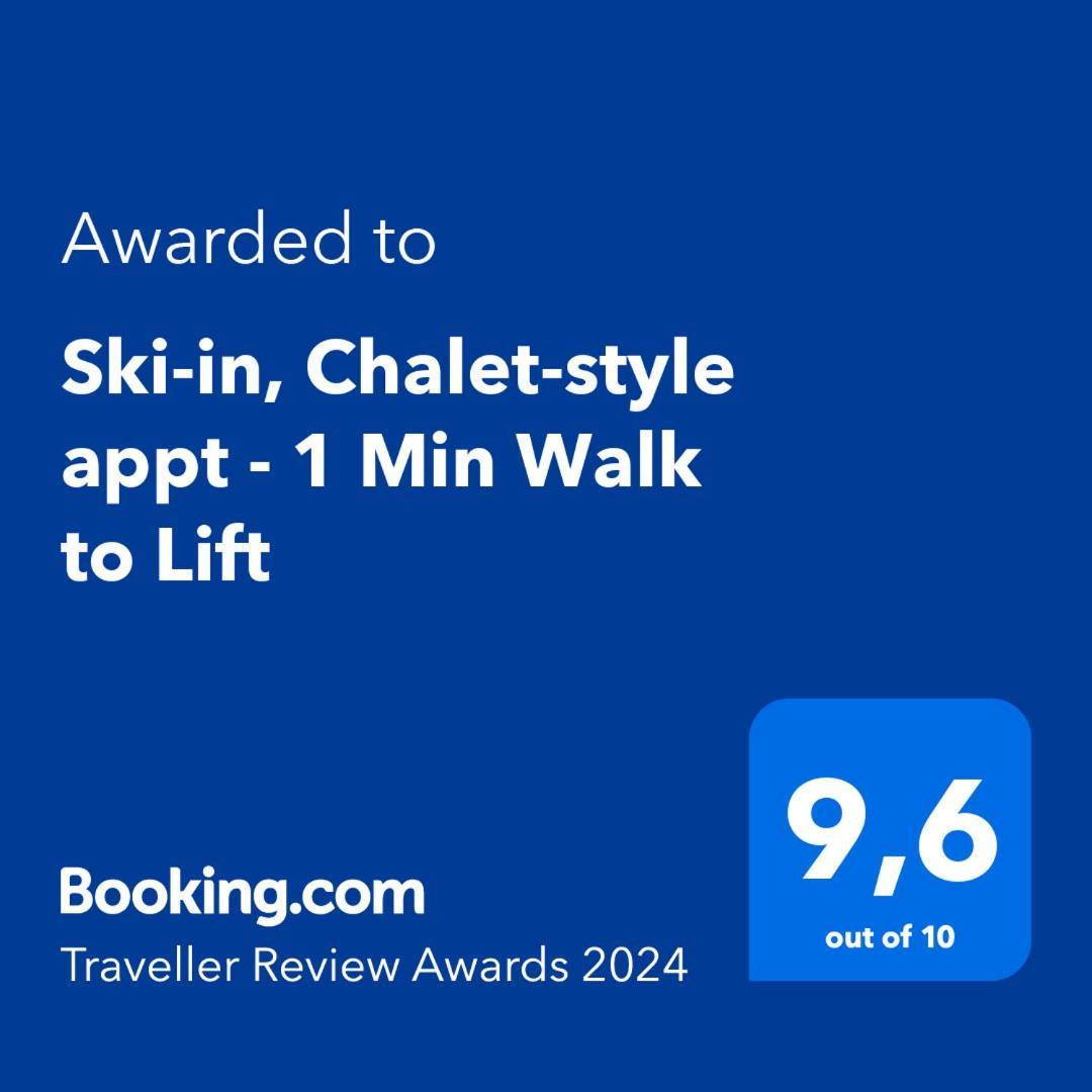 Ski-In, Chalet-Style Appt Central Verbier - 1 Min Walk To Lift Bagian luar foto
